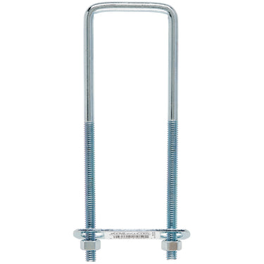 Hampton 5/16 in. X 2 in. W X 6-3/4 in. L Coarse Zinc-Plated Steel Square Bend U Bolt