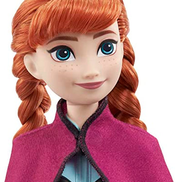 Disney Frozen Anna 11 Inch Fashion Doll & Accessory Toy Inspired by the Movie Disney Frozen