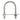 Hampton 5/16 in. X 1-3/4 in. W X 3 in. L Coarse Stainless Steel U-Bolt