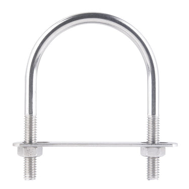 Hampton 5/16 in. X 2-1/2 in. W X 3-1/2 in. L Coarse Stainless Steel U-Bolt