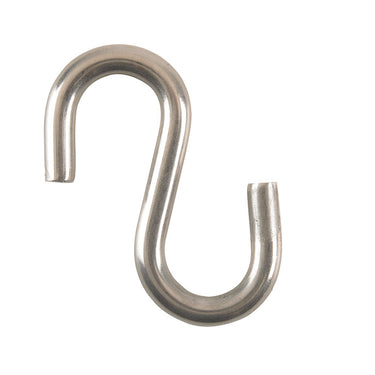 Hampton Small Stainless Steel 3 in. L S-Hook 250 lb 1 pk