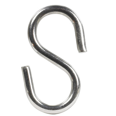 Hampton Medium Stainless Steel 2-1/8 in. L S-Hook 55 lb 1 pk