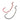Gamakatsu Worm, Extra Wide Gap (EWG) Size 1