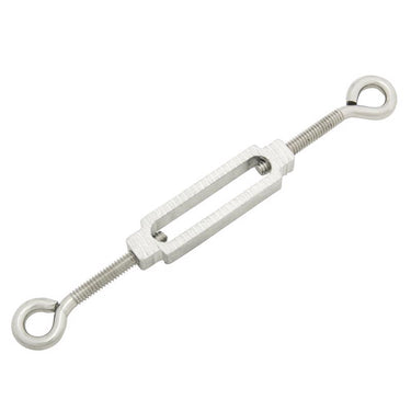 Hampton Zinc-Plated Stainless Steel 0.207 in. D Turnbuckle 160 lb 5-3/8 in. L