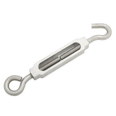Hampton Zinc-Plated Stainless Steel 0.327 in. D Turnbuckle 350 lb 8 in. L