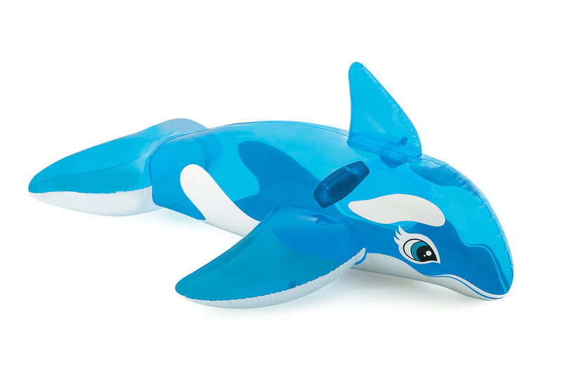 Load image into Gallery viewer, Intex Lil&#39; Whale Ride-On Inflatable Pool Float
