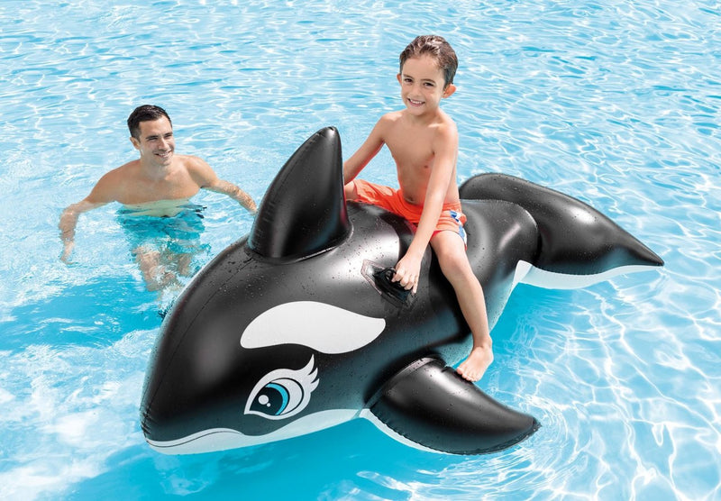 Load image into Gallery viewer, Intex Whale Ride-On Inflatable Pool Float
