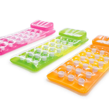 Intex 18-Pocket Fashion Inflatable Floating Mats - Assortment (1 Floating Mat)