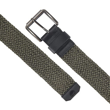 Carhartt Men's Rugged Flex Nylon Cord Braided Belt (Army Green)