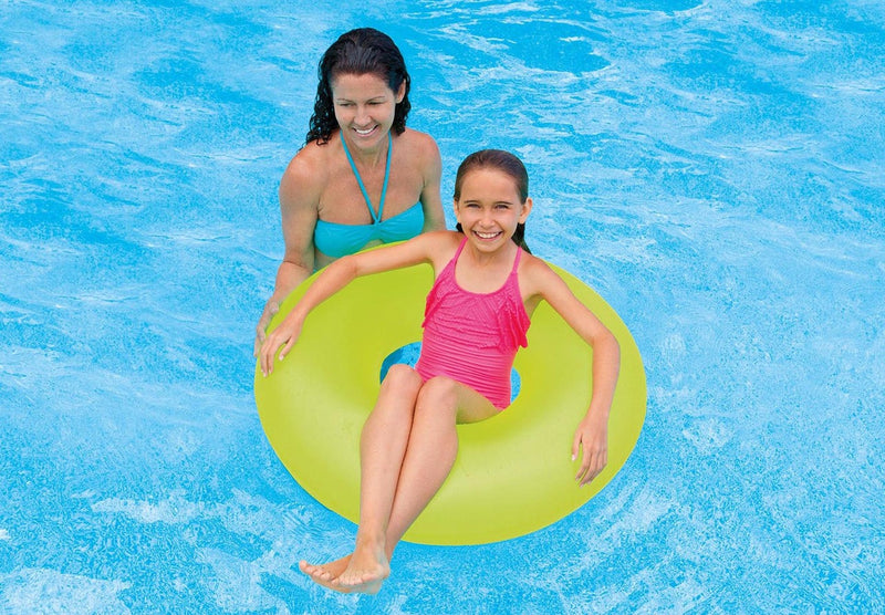 Load image into Gallery viewer, Intex Neon Frost Inflatable Pool Swim Tubes (1 Tube)
