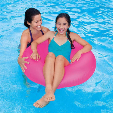 Intex Neon Frost Inflatable Pool Swim Tubes (1 Tube)