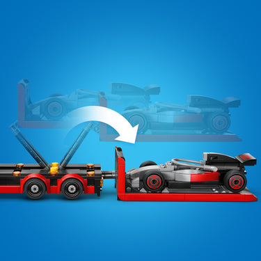 LEGO® City F1® Display Truck with Audi F1® Race Car