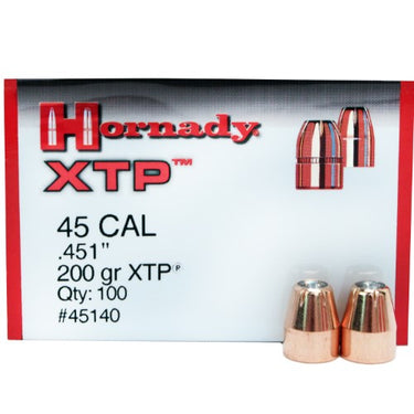 Hornady XTP .45 Caliber 200gr JaHP 100rd
