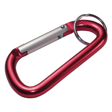 HILLMAN Aluminum Red/Silver Carabiner