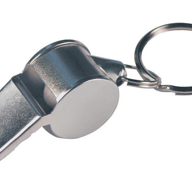 HILLMAN Metal/Plastic Silver Whistle Keychain