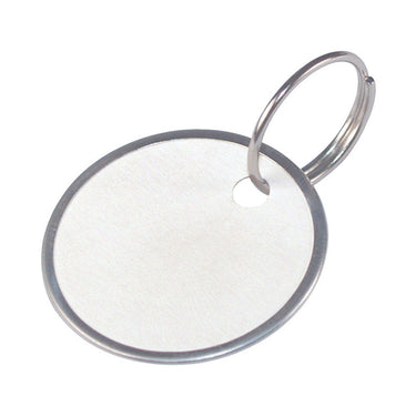 HILLMAN Metal White Labeling/ID Key Ring