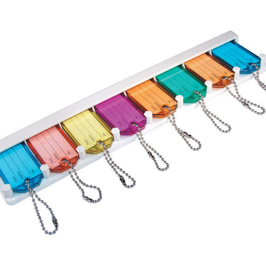 HILLMAN Metal/Plastic Assorted Labeling/ID Key Holder