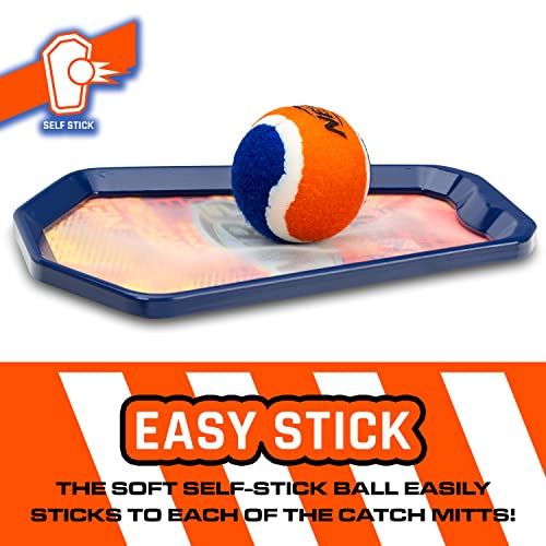 Load image into Gallery viewer, NERF Self-Stick Toss and Catch Tennis Ball Game with Paddles - Outdoor Games at Academy Sports
