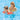 Intex Large Orange Inflatable Arm Band Floaties