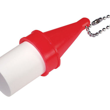 HILLMAN Metal/Plastic Red Sporting Accessories Keychain