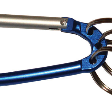 HILLMAN Aluminum Silver Multi Ring Carabiner