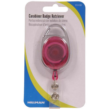 HILLMAN Steel Assorted Carabiner Badge Retriever