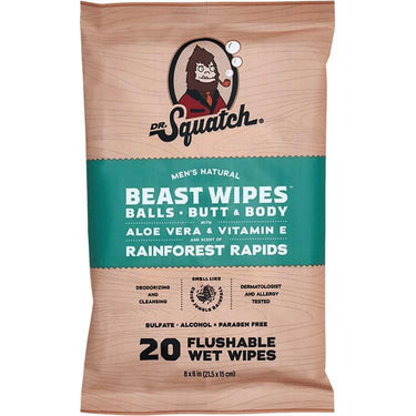 Dr. Squatch Rainforest Rapids Wipes