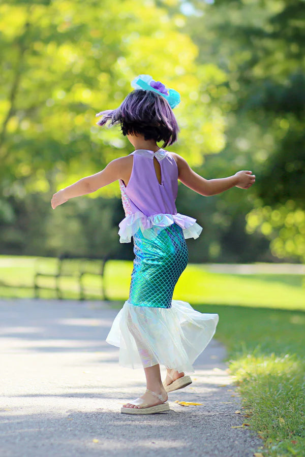 Load image into Gallery viewer, Misty Mermaid Dress - Size 3-4
