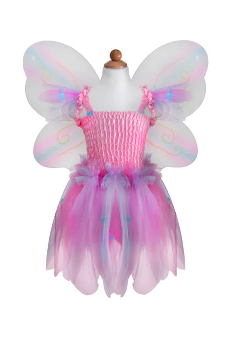 Butterfly Dress w/Wings & Wand