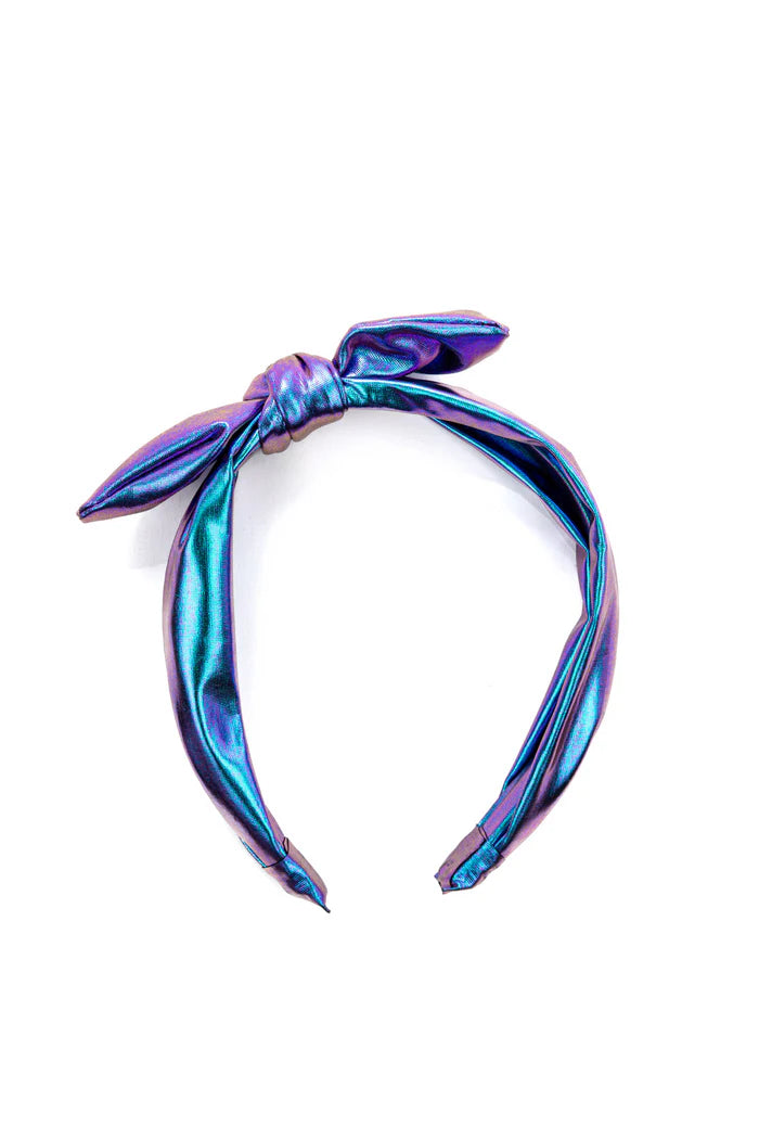 Load image into Gallery viewer, Midnight Metallic Headband
