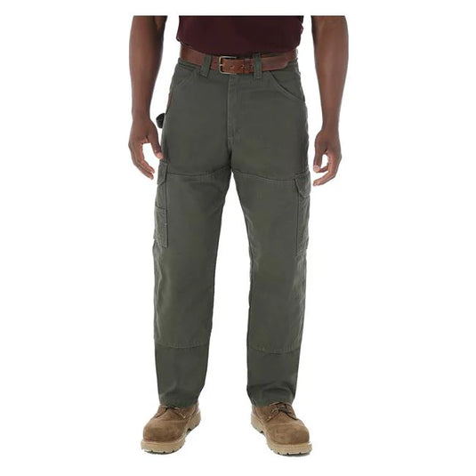 Wrangler 32X32 RIGGS Workwear Ripstop Ranger Cargo Pant - Loden