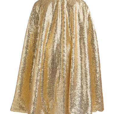 Gracious Gold Sequins Cape