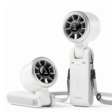 DiveBlues JetForce Handheld Fan (White)