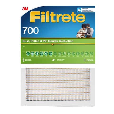 Load image into Gallery viewer, Filtrete 16 in. W X 20 in. H X 1 in. D Polypropylene 700 MPR Pleated Air Filter 1 pk
