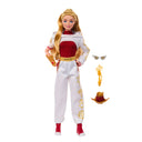 Full-length Nova Bright doll in white and red outfit with her sunglasses, crystal key and Blood fruit accessories