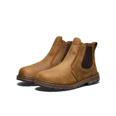 Keen Men's San Jose Chelsea 90° Heel Boot (Soft Toe) Belgian/Gum 11.5D