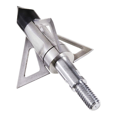 Allen Velox Stainless-Steel Ballistic 3-Blade Archery 100 Grain Broadhead (3 Pack)