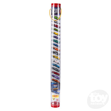 Die-Cast Car Tube Set 1:64 Scale