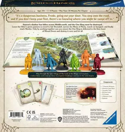 Board Game - The Lord of the Rings Adventure Book - Game for kids 10 years up