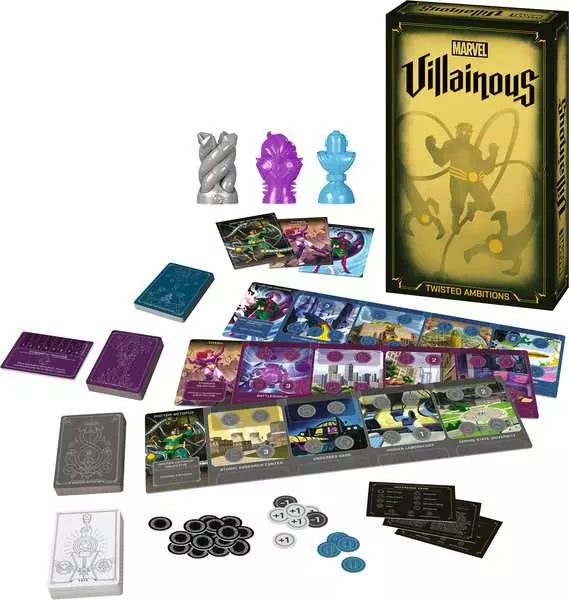 Load image into Gallery viewer, Strategy Game Marvel Villainous: Twisted Ambitions - Game for kids 12 years up
