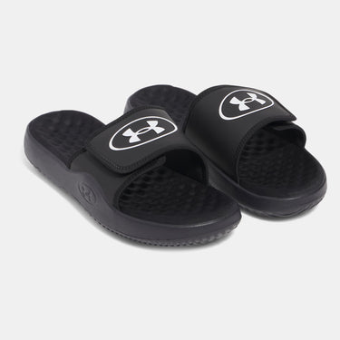 Under Armour Ignite Pro 8 Men's Slides (Black/White) Size 12