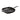 Lodge Cast Iron Grill Pan Black