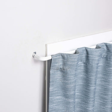Kenney White Traditional/Transitional Curtain Rod 28 in. L X 48 in. L