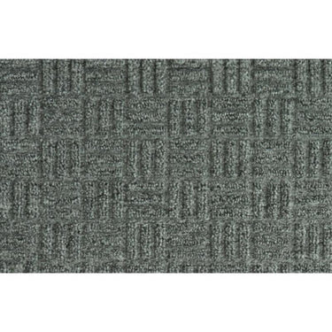 Sports Licensing Solutions 18 in. W X 30 in. L Gray Parquet Rubber Door Mat