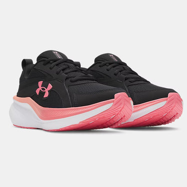 Under Armour Charged+ Assert 11 Women's Running Shoes (Black/Bittersweet Pink) Size 7 1/2