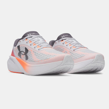 Under Armour Velociti Pace Women's Running Shoes (Grey/Tangerine/Castlerock) Size 7