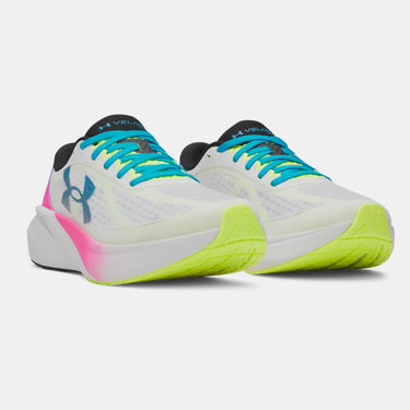 Under Armour Velociti Pace Women's Running Shoes (White/Rebel Pink/Capri) Size 7