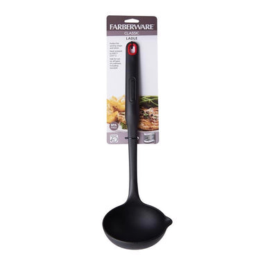 Farberware Black Nylon/Plastic Ladle