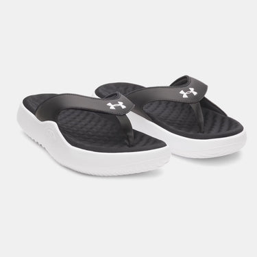 Under Armour Ignite Pro 8 T Men's Slides (Black/White) Size 11