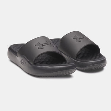 Under Armour Ignite Pro 8 Fixed Strap Men's Slides (Black) Size 9